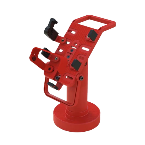 Soporte POS rojo